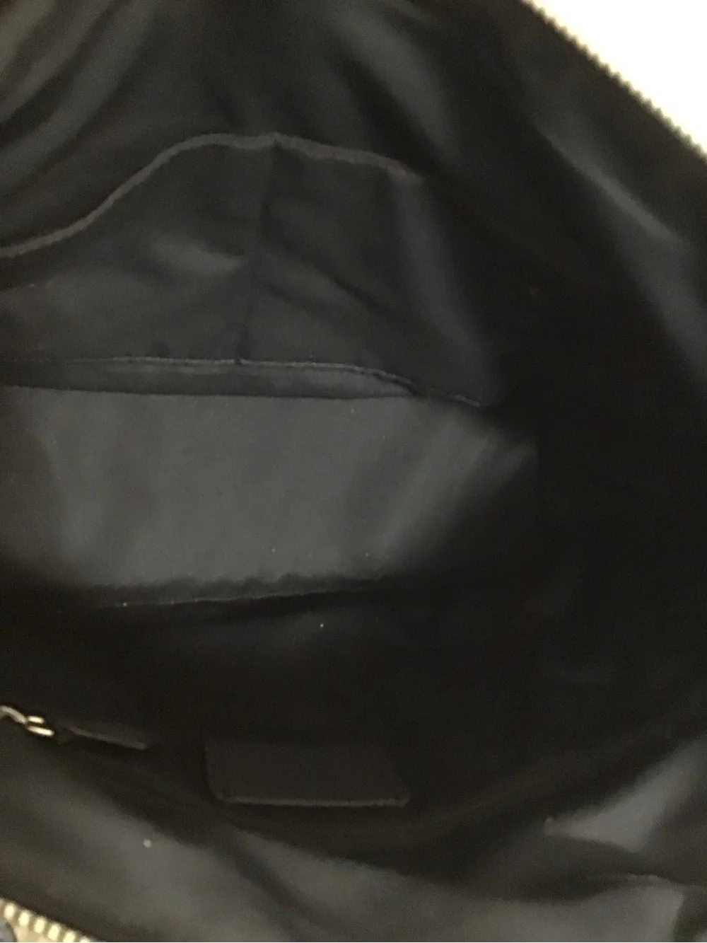 Coach Slate Blue Leather Zip-Top Tote can fit laptop 13”